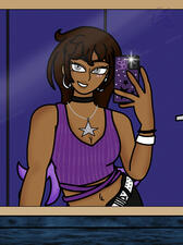 Starlite's mirror selfie